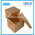 wholesale brown kraft paper box goods brown paper packaging box